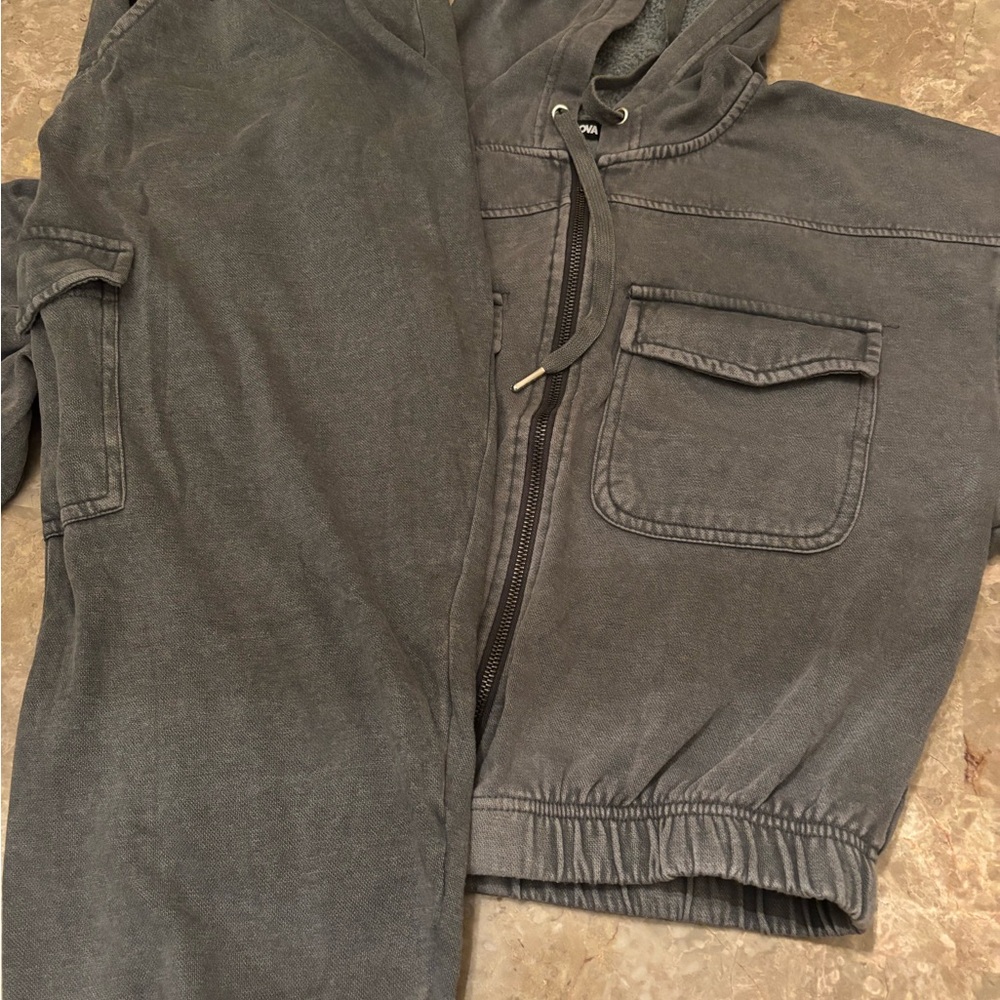 Fashion Nova Gray Sweatpants Casual Comfort